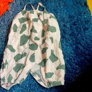 Stem 6 month romper linen